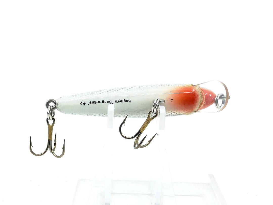 Bagley Bang-O-Lure #2 2-BS, Black on Silver Foil Color