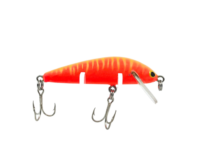 Bagley Bang-O-Lure #2 2-115, Yellow Stripes on Orange Color