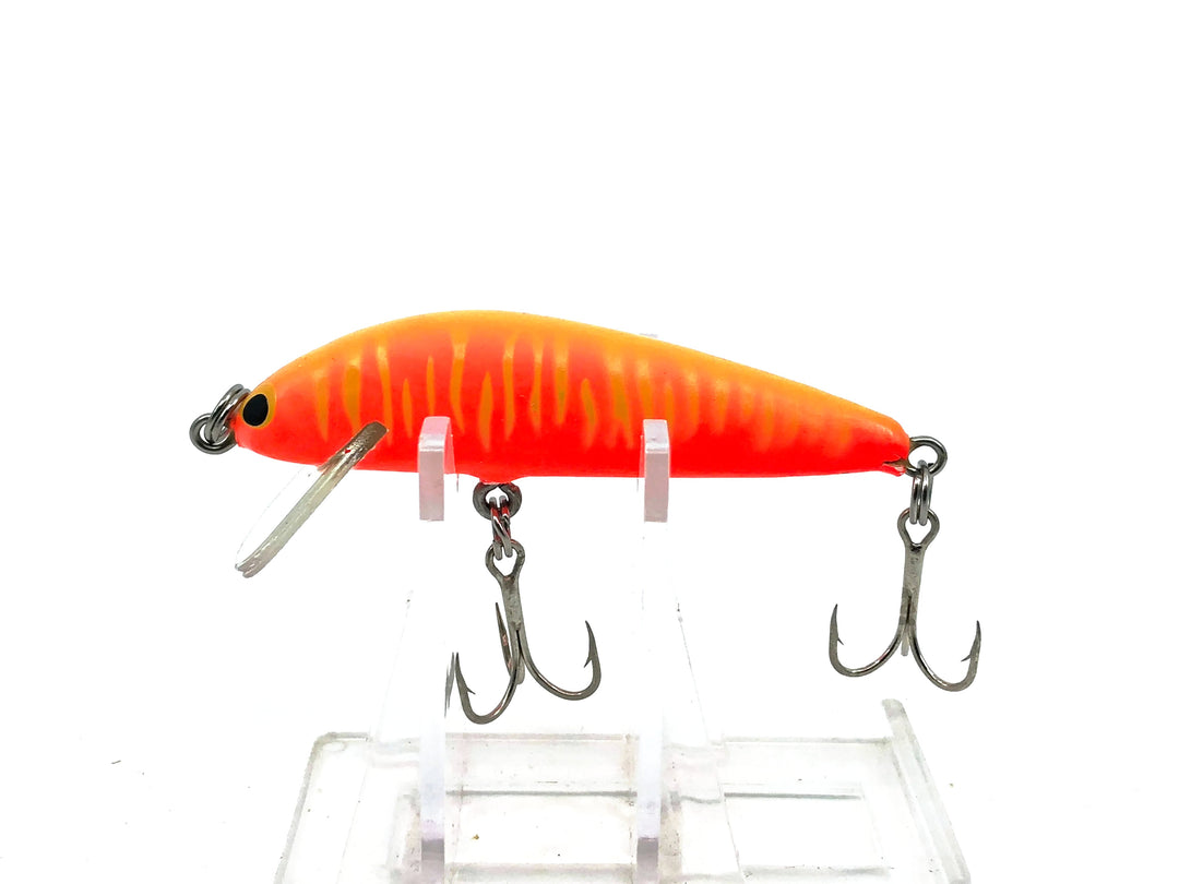 Bagley Bang-O-Lure #2 2-115, Yellow Stripes on Orange Color