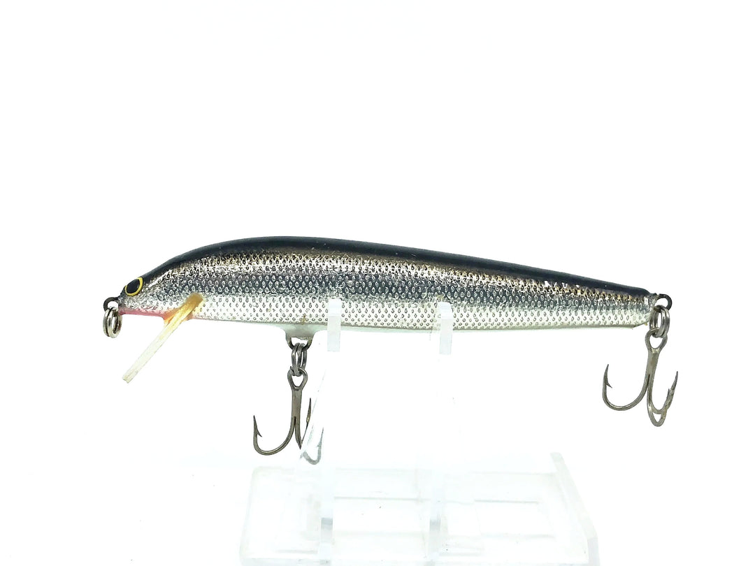 Bagley Bang-O-Lure #4 4-BS, Black on Silver Foil Color - Winter Haven