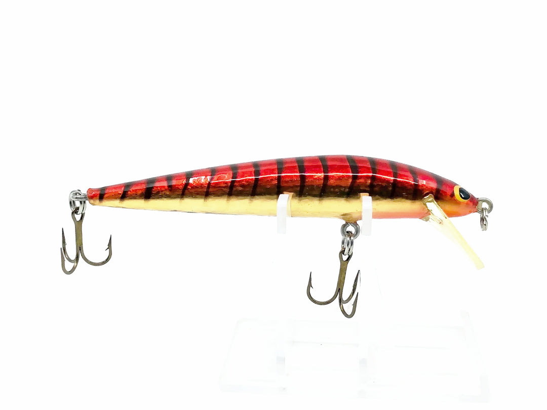 Bagley Bang-O-Lure #4 4-F1G, Flash Red on Gold Color - Winter Haven, Tough Bagley Color!