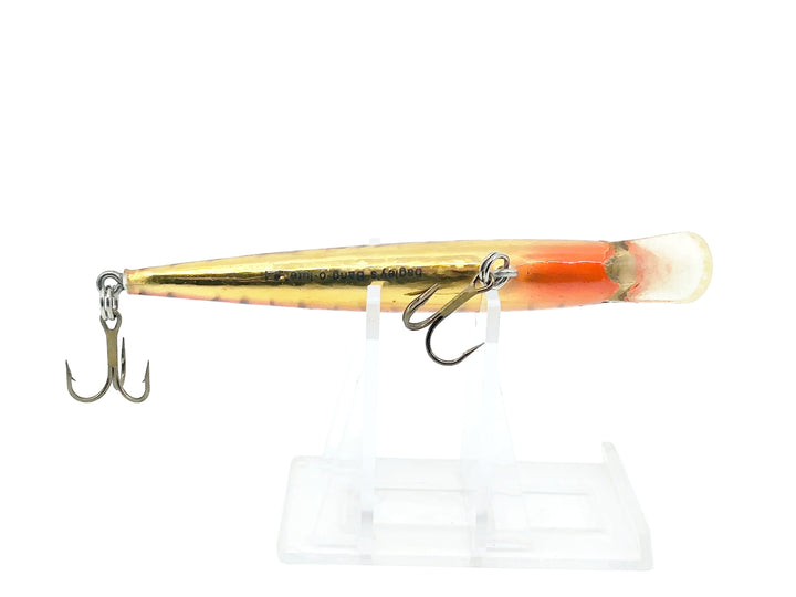 Bagley Bang-O-Lure #4 4-F1G, Flash Red on Gold Color - Winter Haven, Tough Bagley Color!