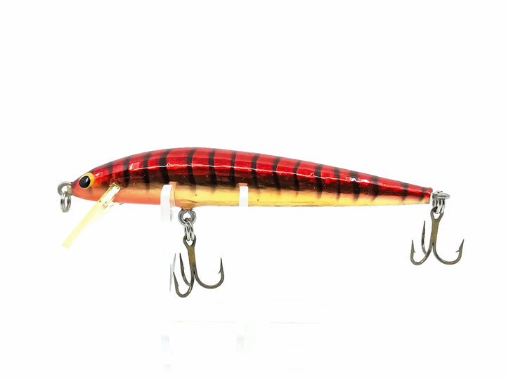 Bagley Bang-O-Lure #4 4-F1G, Flash Red on Gold Color - Winter Haven, Tough Bagley Color!
