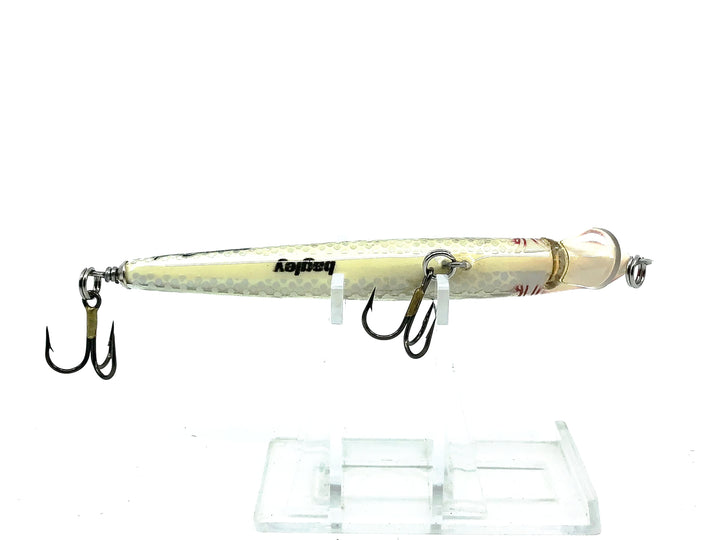 Bagley Bang-O-Lure #4 4-Prizm Image-9C4, Prizm Image/Chartreuse/Crayfish on White Color