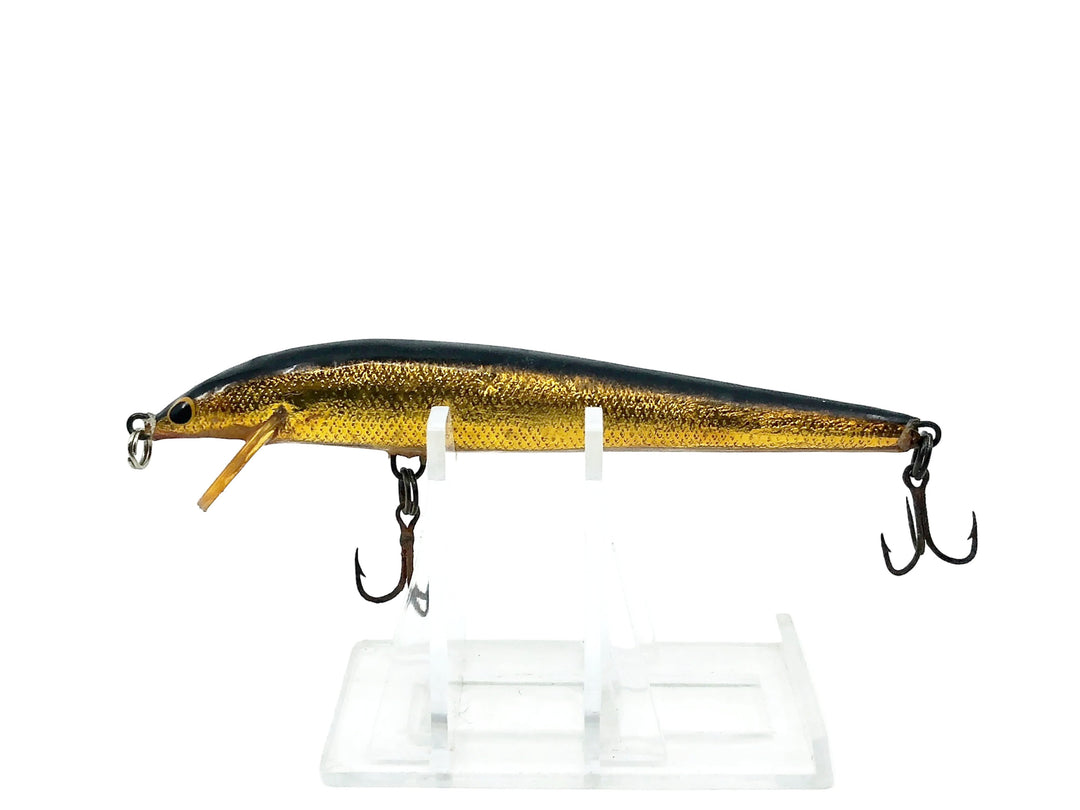 Bagley Bang-O-Lure #4 4-BG, Black on Gold Foil Color - Very Early Winter Haven