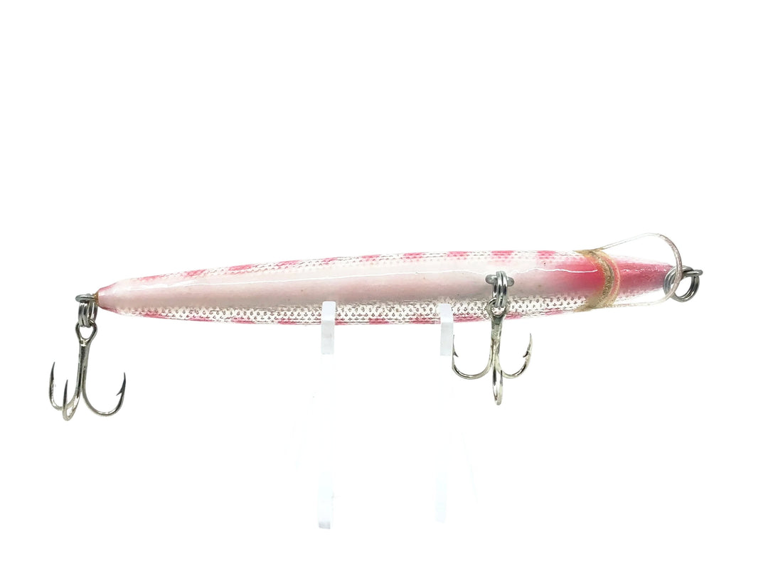 Bagley Striped Bang-O-Lure S4 4-SRS, Striped Red on Silver Color - Great Condition!