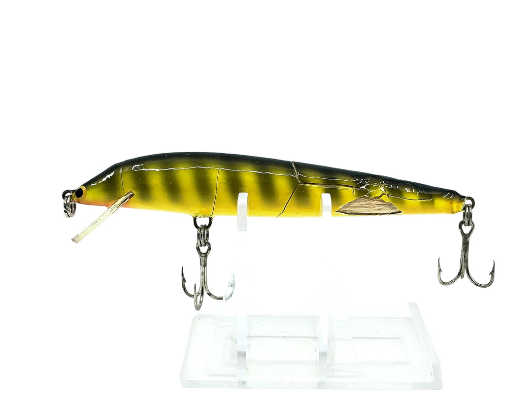 Bagley Striped Bang-O-Lure S4-S09, Striped Black on Chartreuse Color