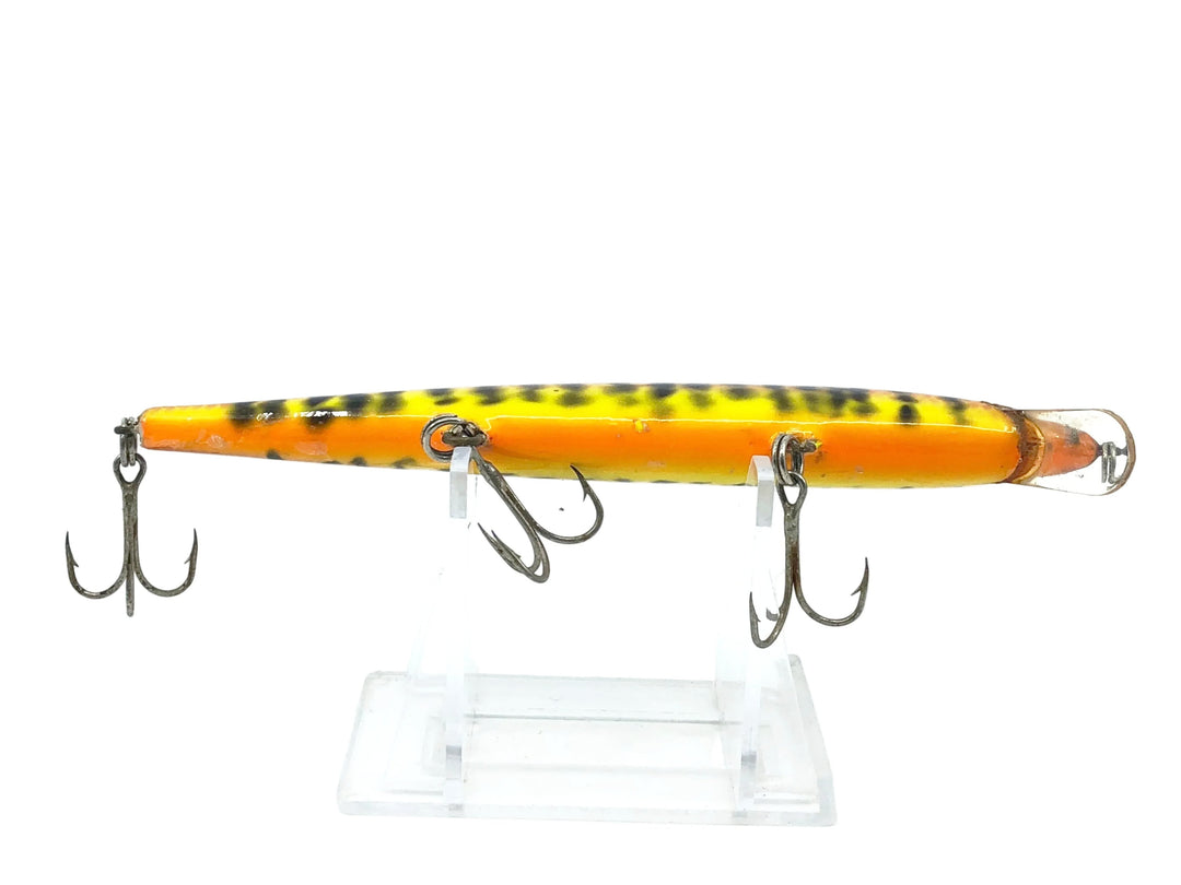 Bagley Bang-O-Lure #4 4-DC9, Dark Crayfish on Chartreuse Color