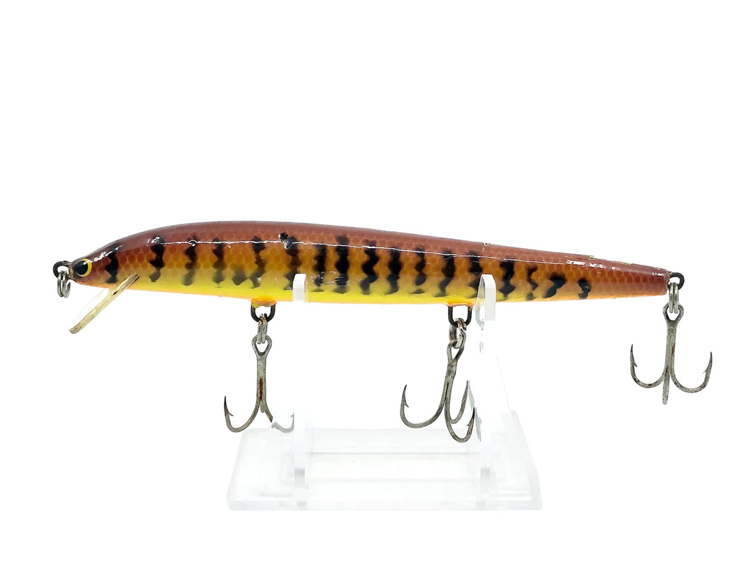 Bagley Bang-O-Lure #4 4-DC9, Dark Crayfish on Chartreuse Color