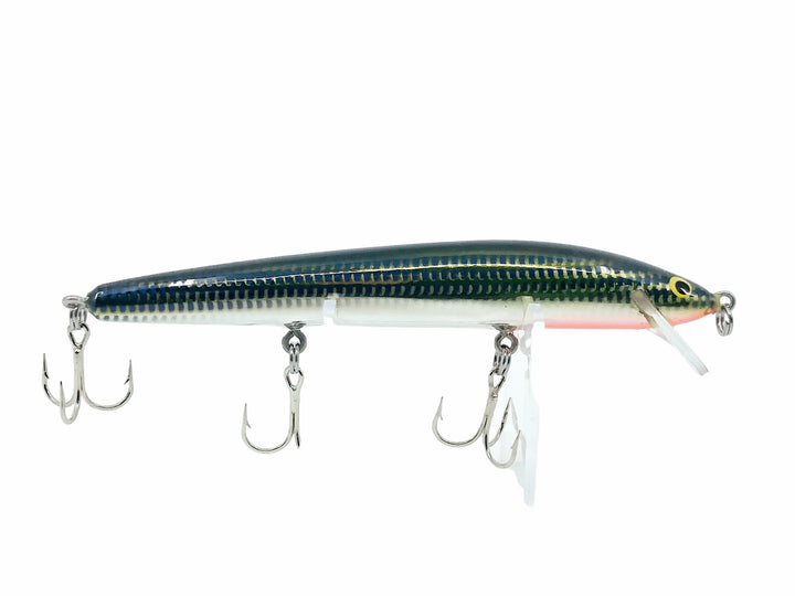 Bagley Bang-O-Lure #5, Crippled Shad on White Color