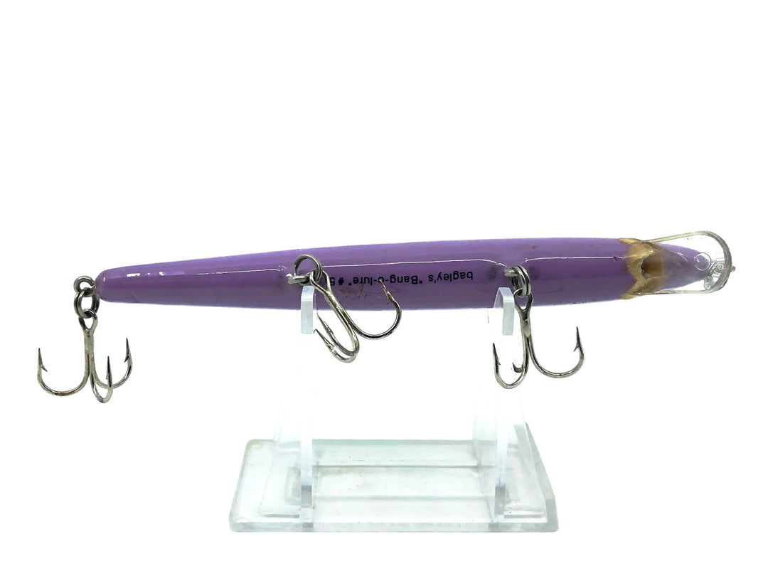 Bagley Bang-O-Lure #5-88, Purple on Purple Color