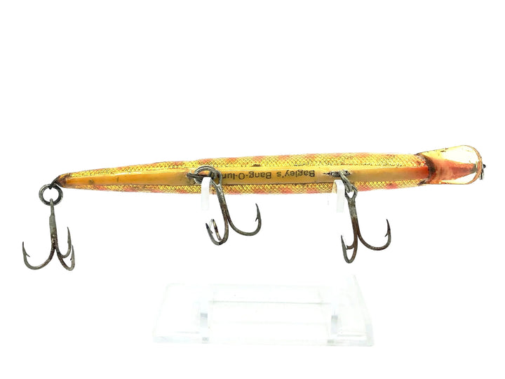 Bagley Striped Bang-O-Lure S5-SRG, Striped Red on Gold Color