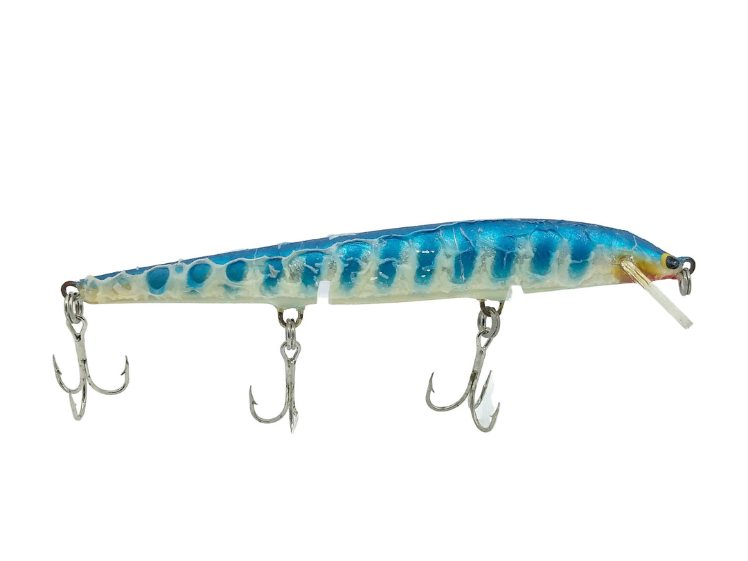 Bagley Striped Bang-O-Lure S5-SBLS, Striped Blue on Silver Foil Color