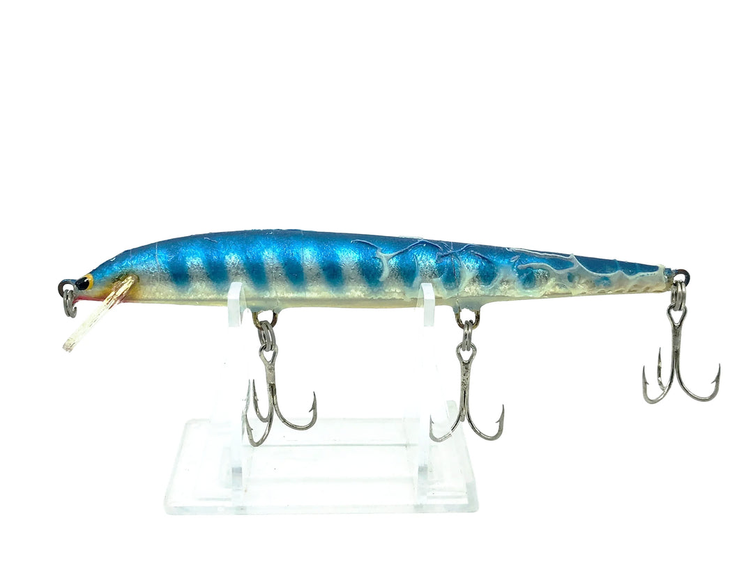Bagley Striped Bang-O-Lure S5-SBLS, Striped Blue on Silver Foil Color