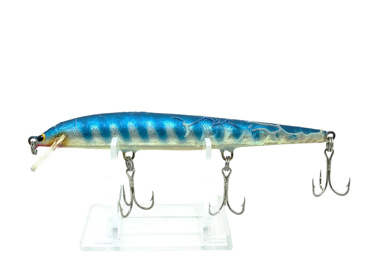 Bagley Striped Bang-O-Lure S5-SBLS, Striped Blue on Silver Foil Color