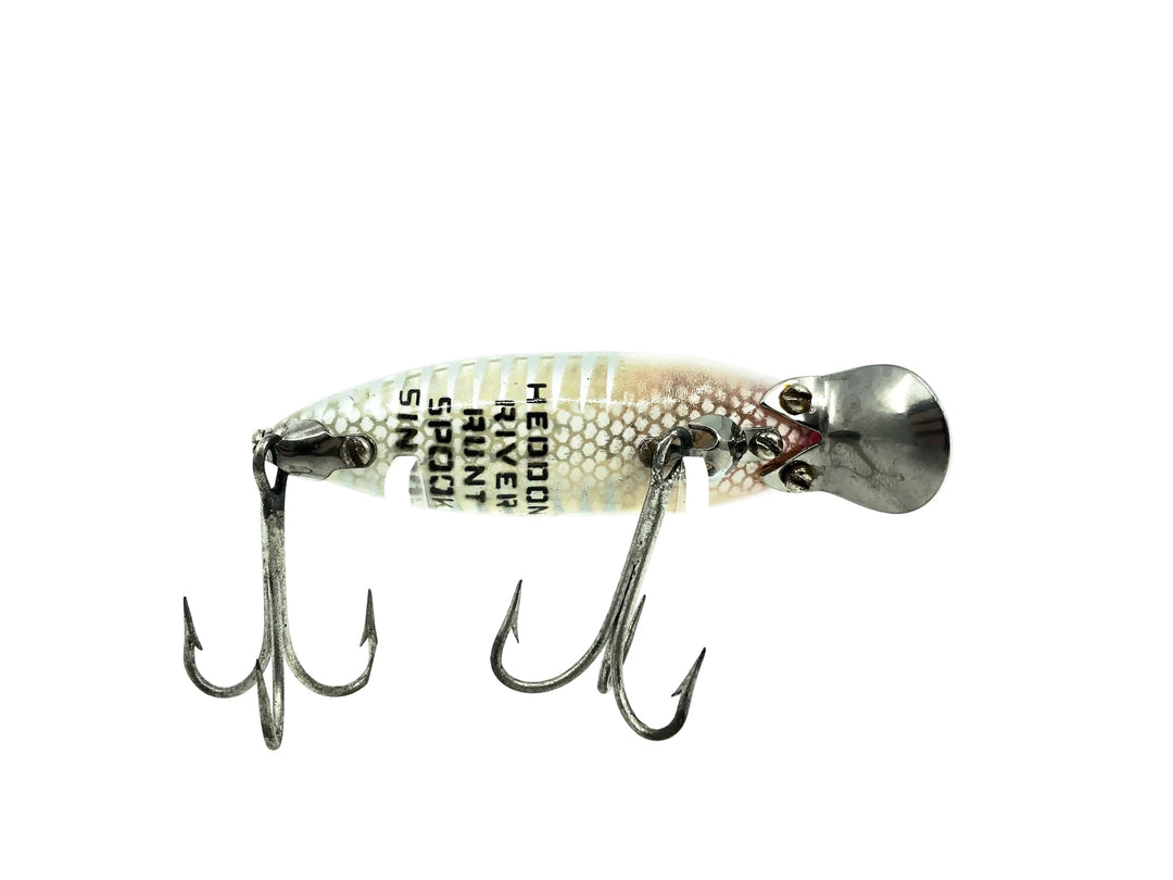 Heddon River Runt Spook Sinker 9110, XRW White Shore Color