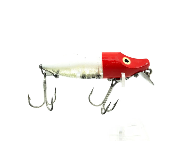 Heddon River Runt Spook Floater 9400, RH Red Head/White Color