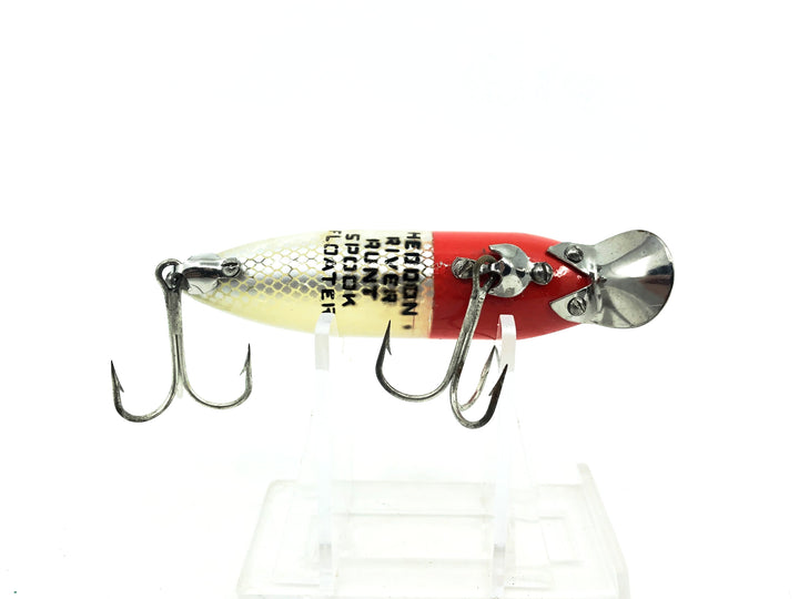 Heddon River Runt Spook Floater 9400, RH Red Head/White Color