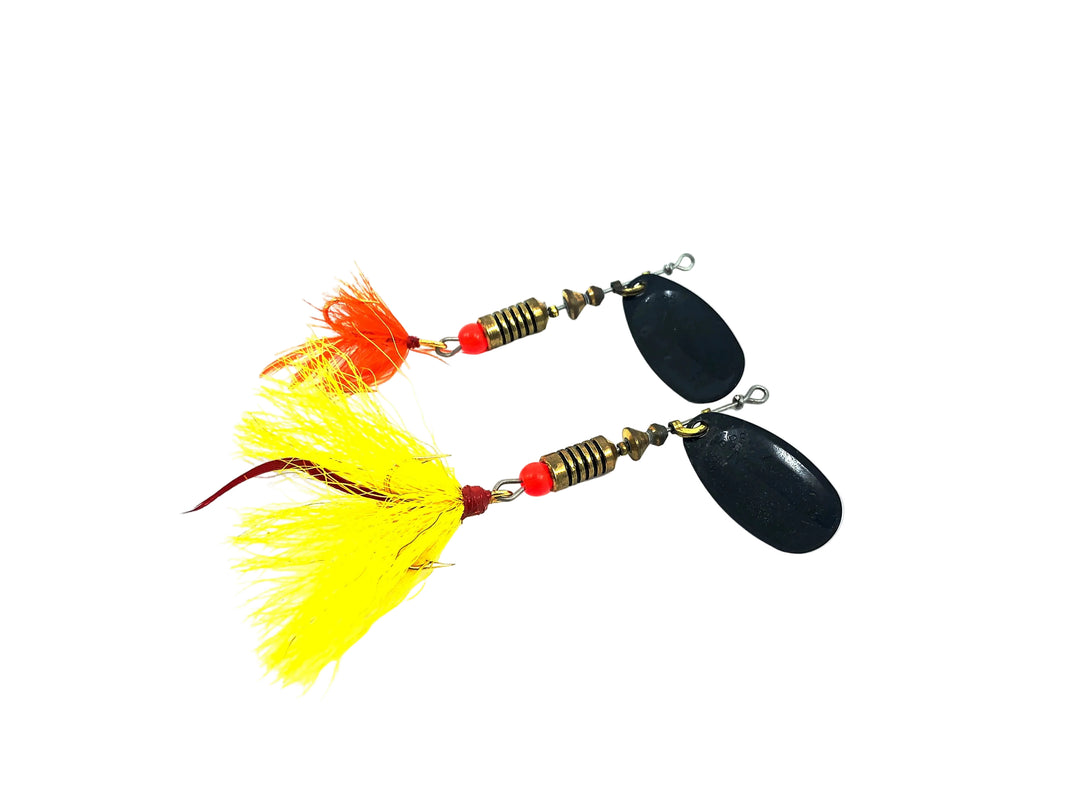 Mepps Black Fury Dressed #3, Yellow/Orange Color
