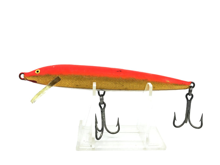 Rapala Original Magnum Floating F13, Red Fluorescent Gold Color