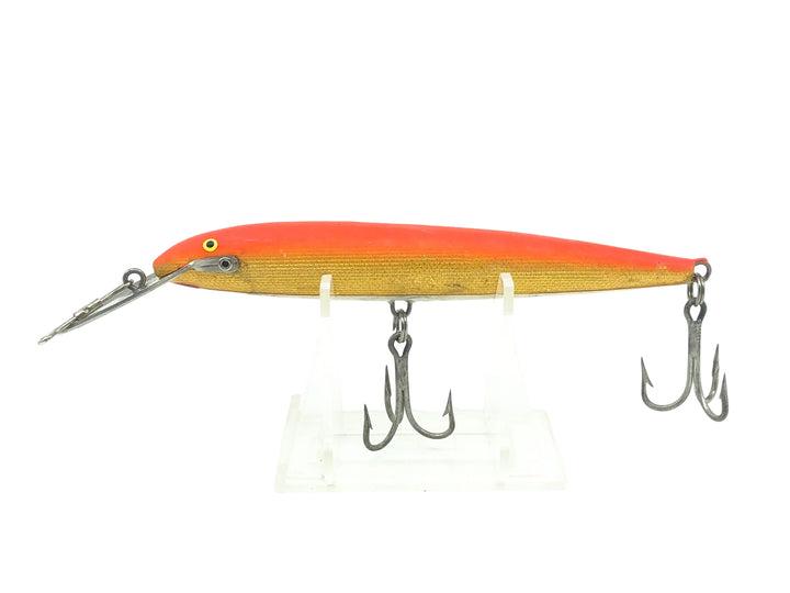 Rapala Countdown Magnum CDMAG-13, Red Fluorescent/Gold Color-Metal Lip