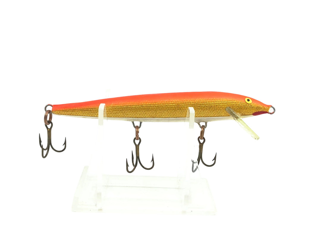 Rapala Original Floating F11, Fluorescent Orange/Gold Color