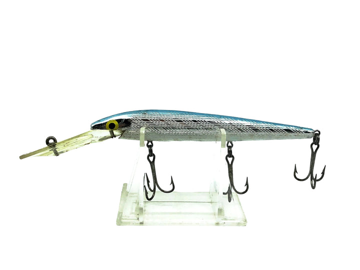 Rebel Spoonbill Minnow D20S, #03 Silver/Blue Back Color