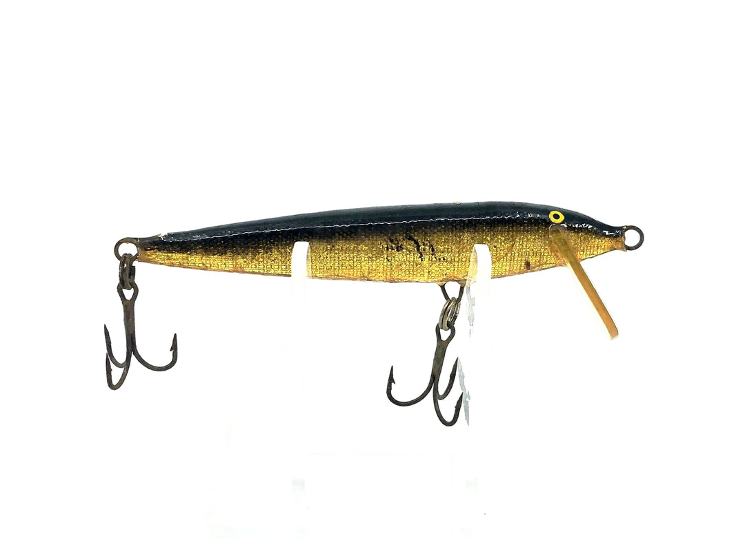 Palsa Floating Minnow, Gold/Black Back Color