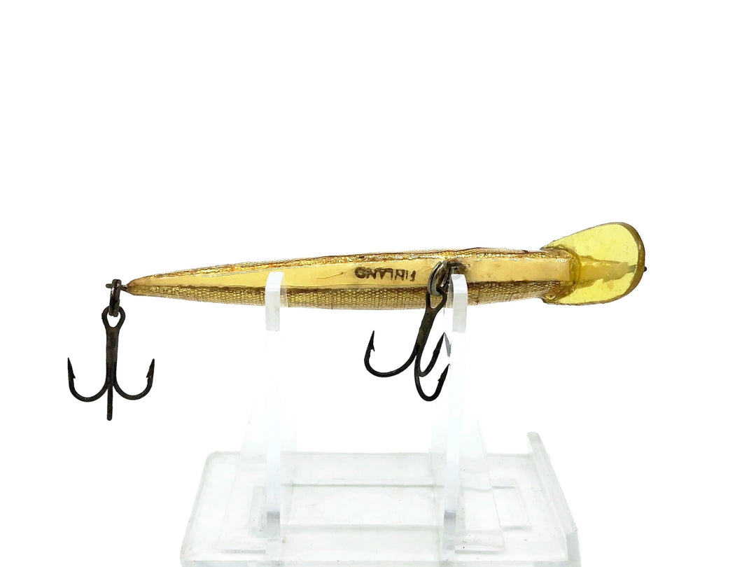 Palsa Floating Minnow, Gold/Black Back Color