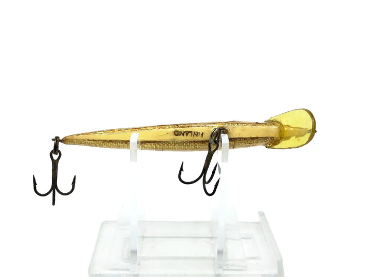 Palsa Floating Minnow, Gold/Black Back Color