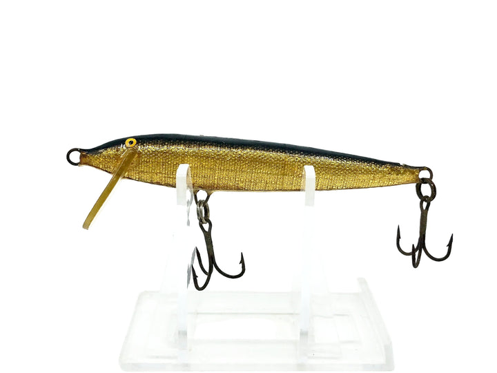 Palsa Floating Minnow, Gold/Black Back Color