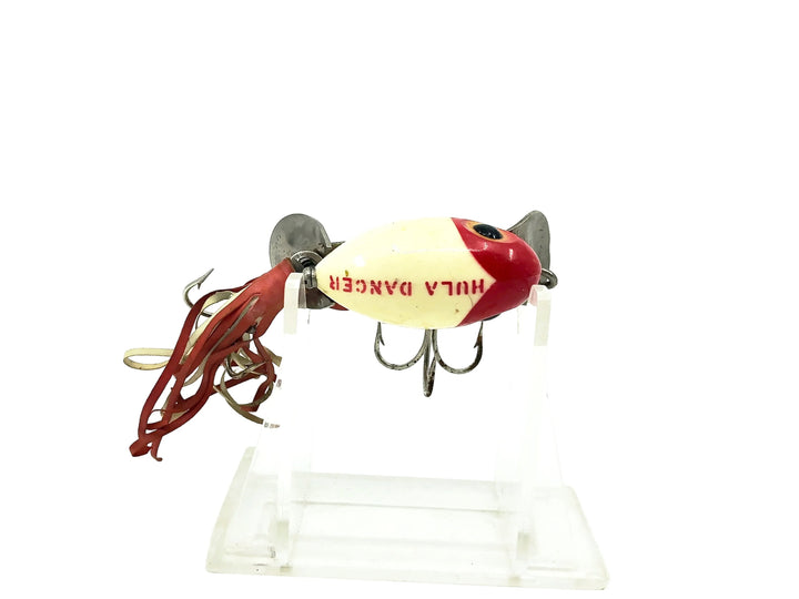 Arbogast Hula Dancer 800, Red Head/White Color