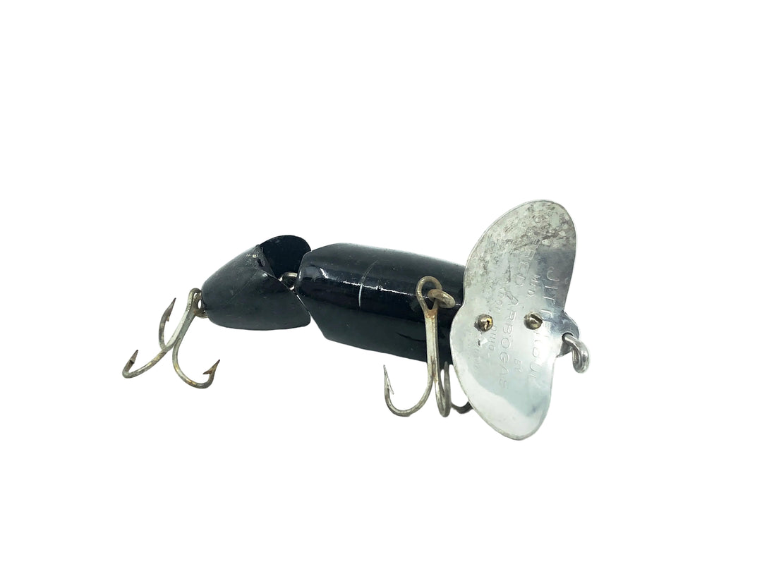 Arbogast Jointed Jitterbug, Black Color