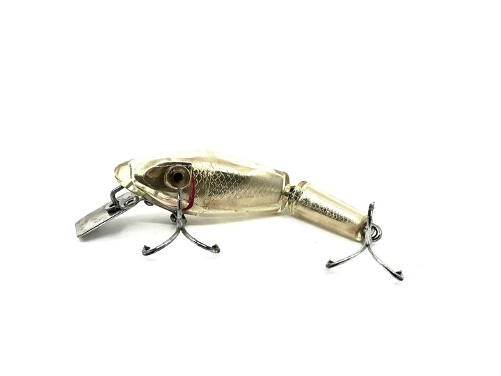 L & S 15M Sinker Minnow, Clear/Silver Insert Color