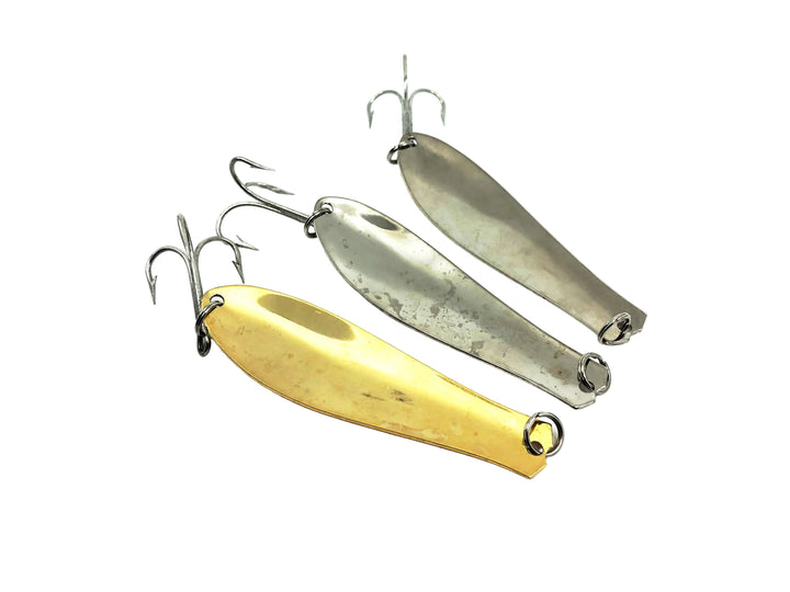 Prescott/Arbogast Big Doctor Spoon 285 Trio, Silver/Gold
