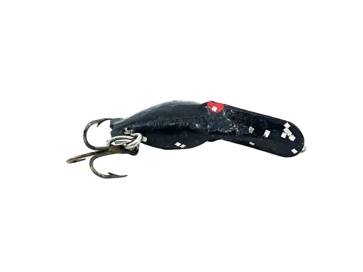 Luhr-Jensen Hot Shot 7, Black/Silver Flitter Color