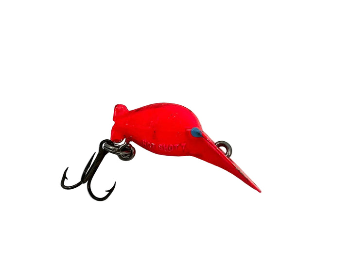 Luhr-Jensen Hot Shot 7, Fluorescent Red Color