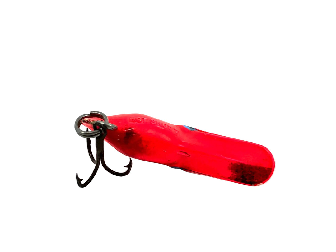 Luhr-Jensen Hot Shot 7, Fluorescent Red Color