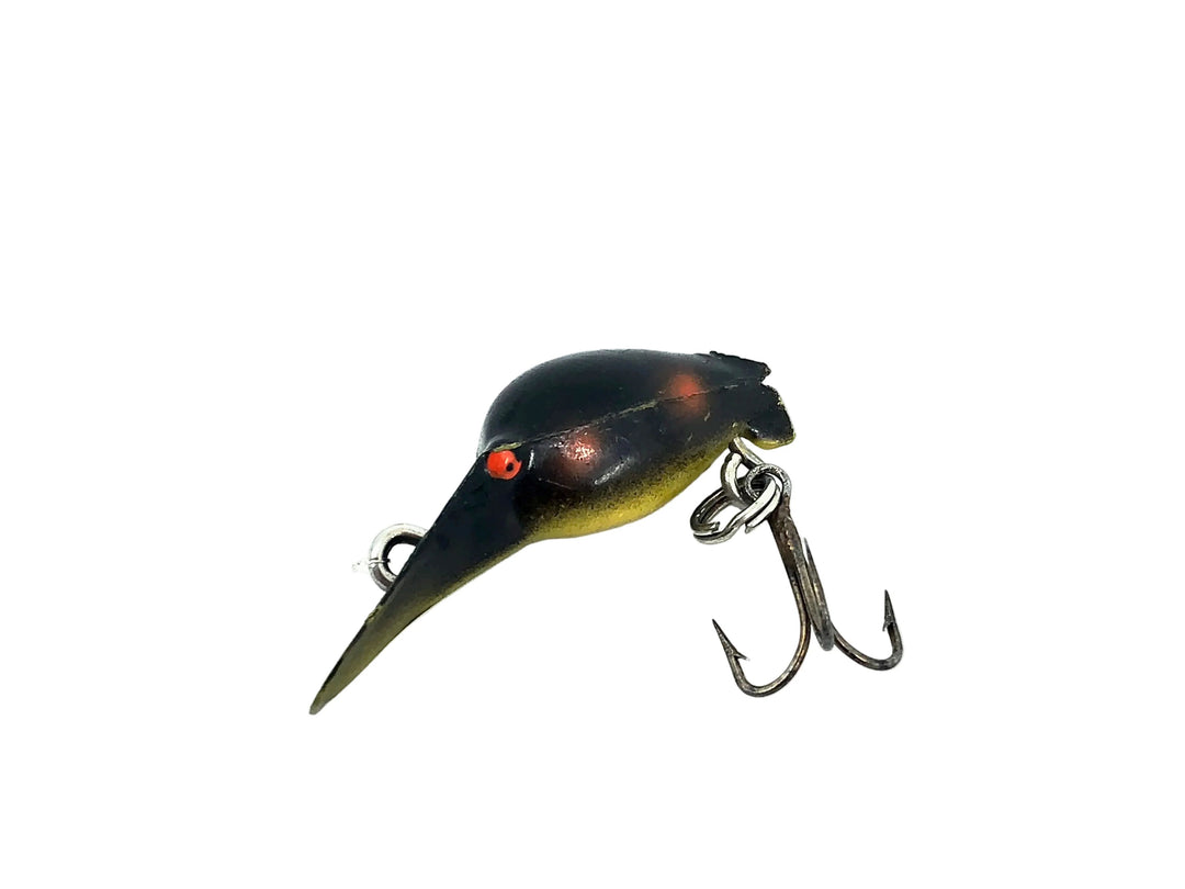 Luhr-Jensen Hot Shot 7, Black/Orange Spots Color