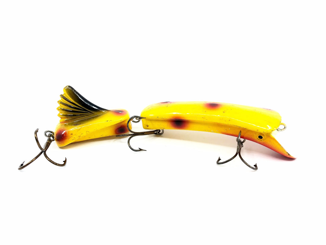Tony Burmek B1 Magnum Musky Lure, Yellow/Spots Color