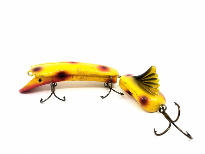 Tony Burmek B1 Magnum Musky Lure, Yellow/Spots Color