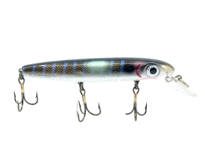 Joe Bucher Tackle Co. Buchertail Depth Raider 6", Shimmering Shad Color