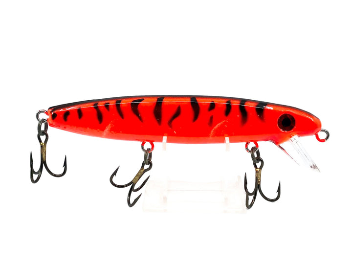 Joe Bucher Tackle Co. Buchertail Shallow Raider 6", Red Tiger Color