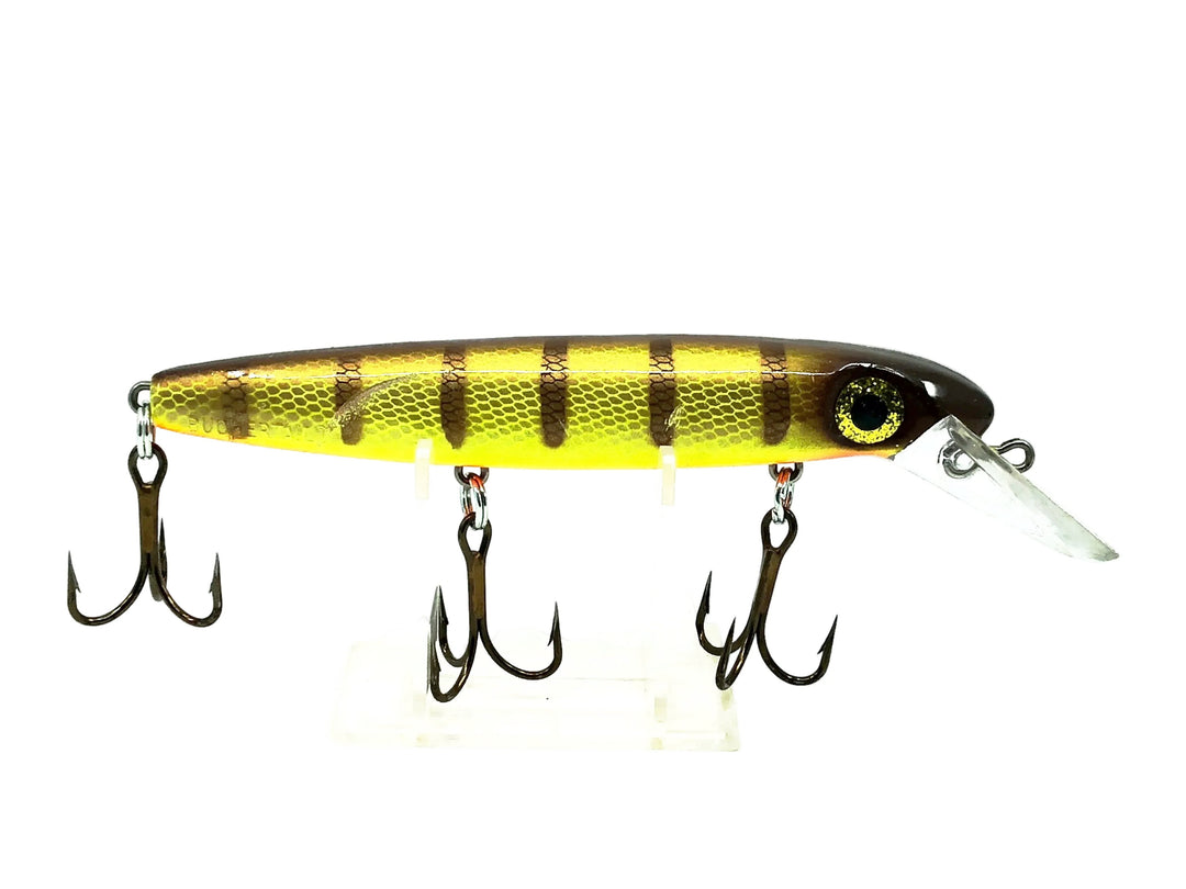 Joe Bucher Tackle Co. Buchertail Depth Raider 6", Chartreuse Pikey Color