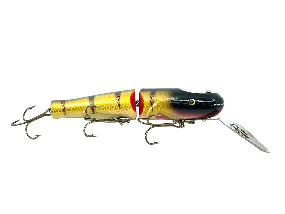 Lucky Strike Modified Jointed Pikie 5 7/8", Yellow Perch Color