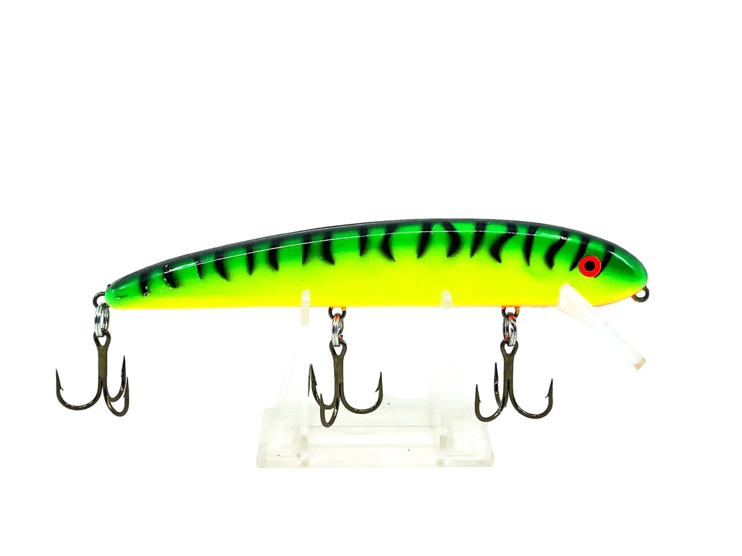 Jake 6" J6 Musky Bait, #12 Fire Tiger Color