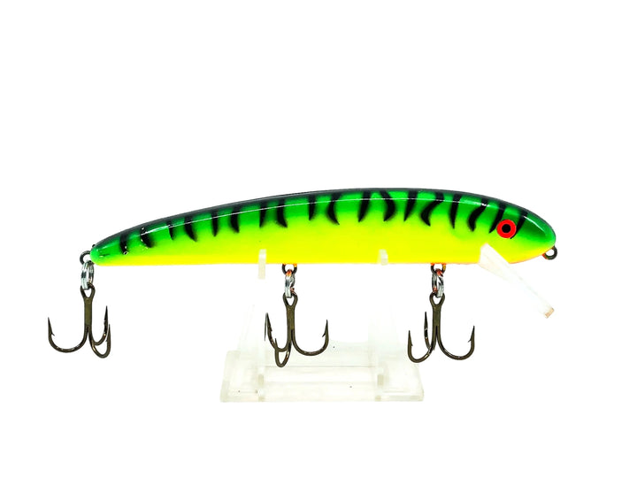 Jake 6" J6 Musky Bait, #12 Fire Tiger Color
