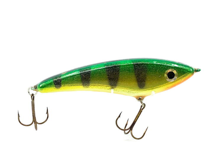 Slammer Tackle Drop Belly Glider, Glitter Perch Color