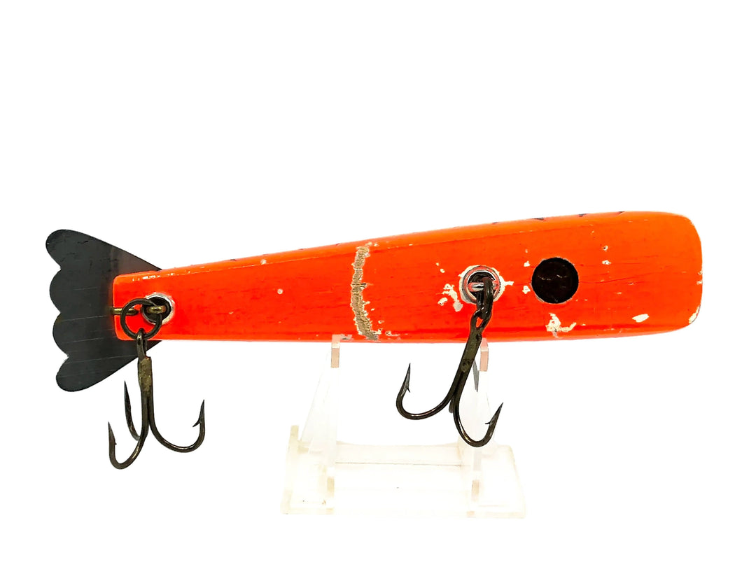 Bobbie Bait 6 1/2" Weighted Jerk Bait, Red Tiger Color