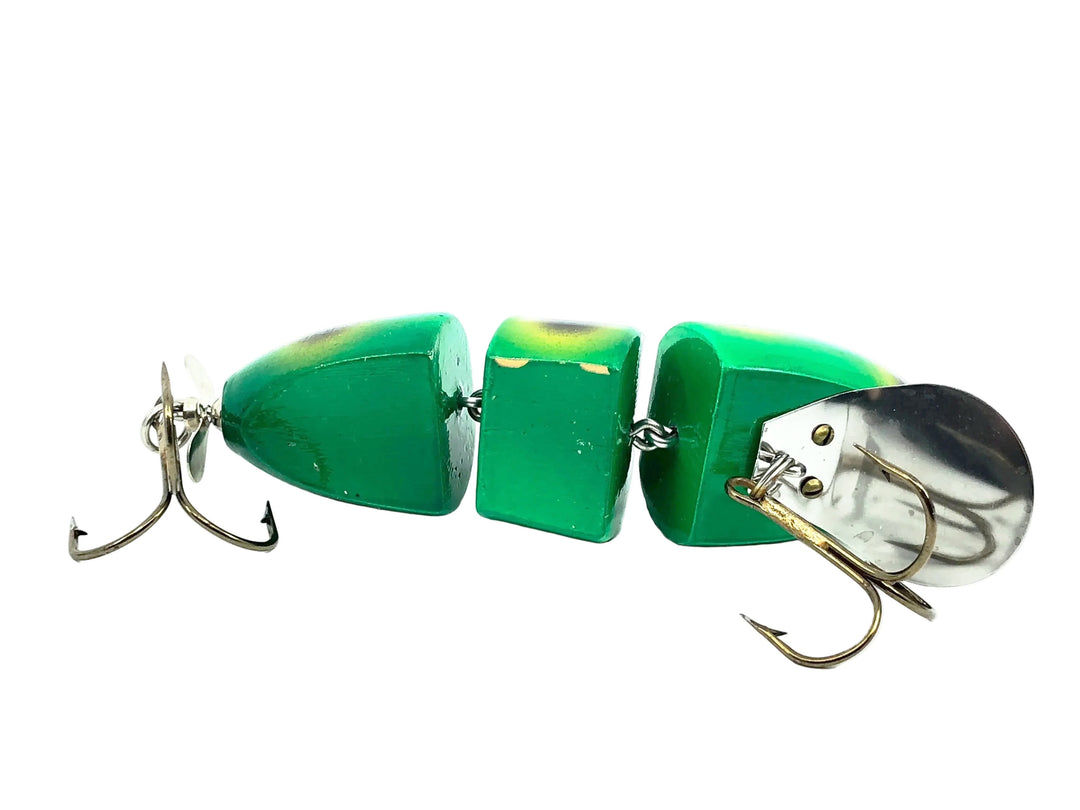Musky Jointed Mouse Bait, Frog Color
